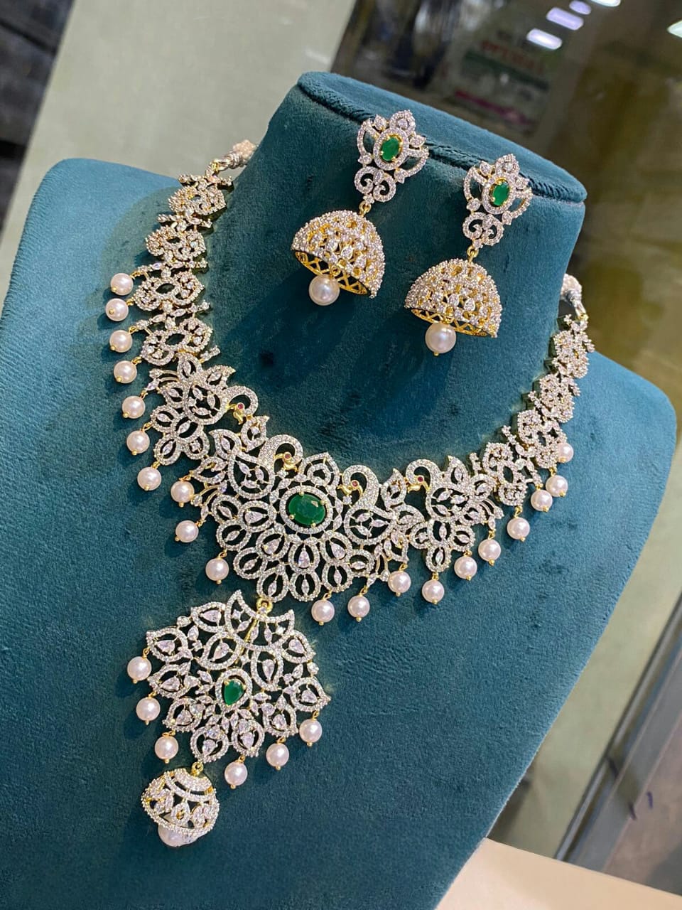 AD Bridal Necklace Set SJ17