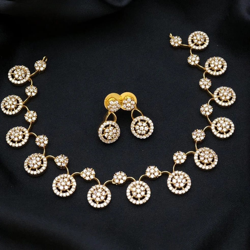 AD Floral Necklace Set ADC5567