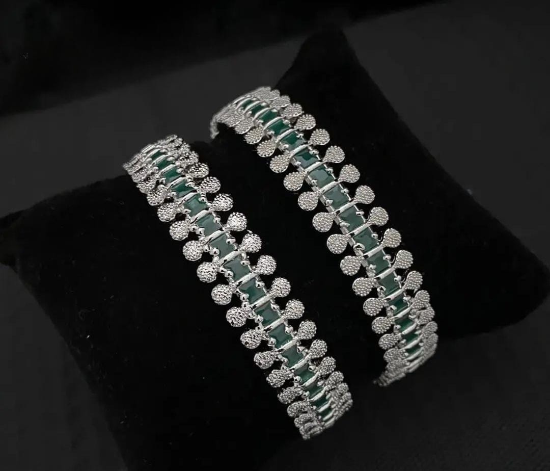 AD Pale Green Bangles GA242