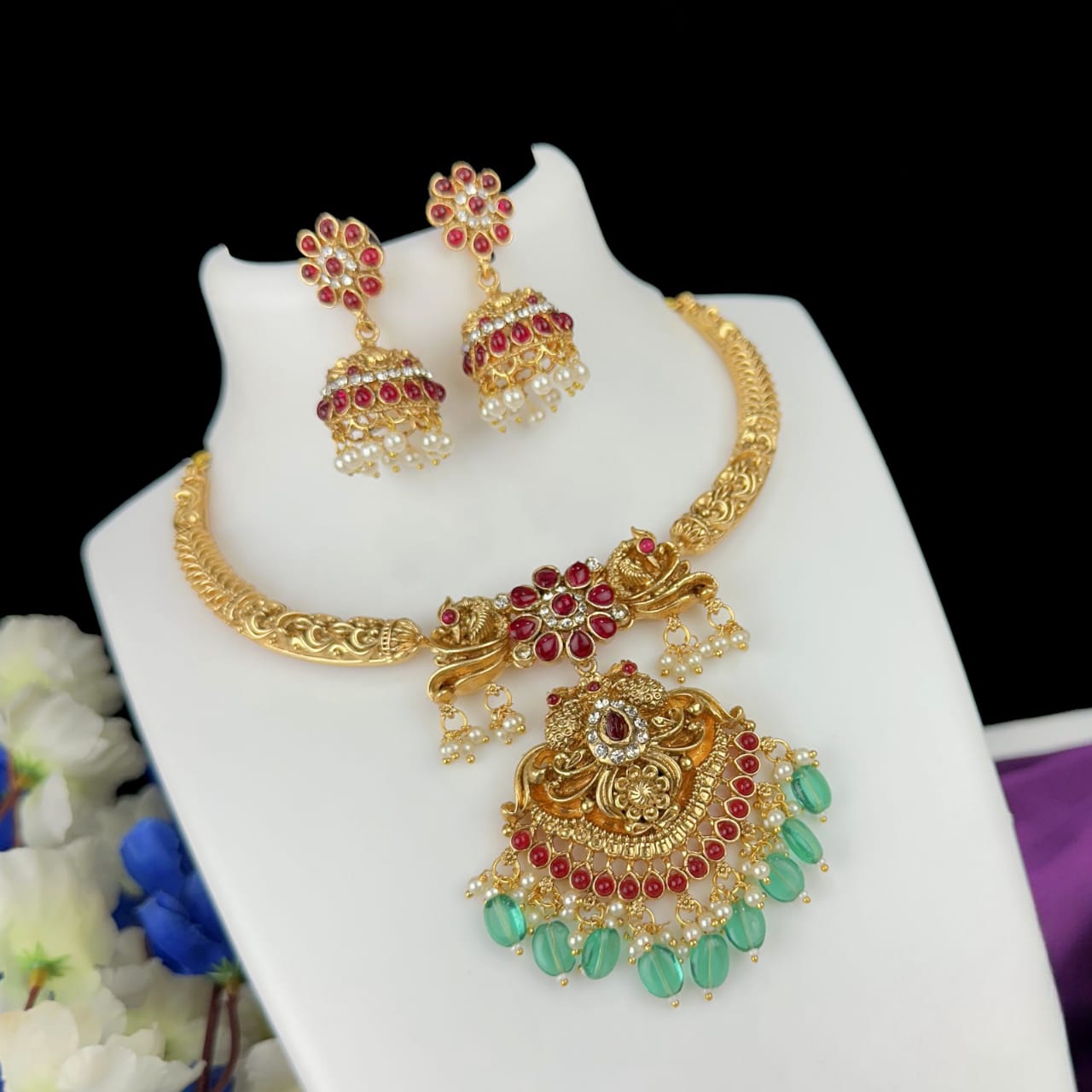 Akshara Necklace Set SSJ221