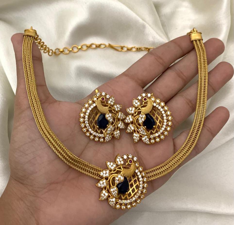 American Diamond CZ Choker Set ADC5560