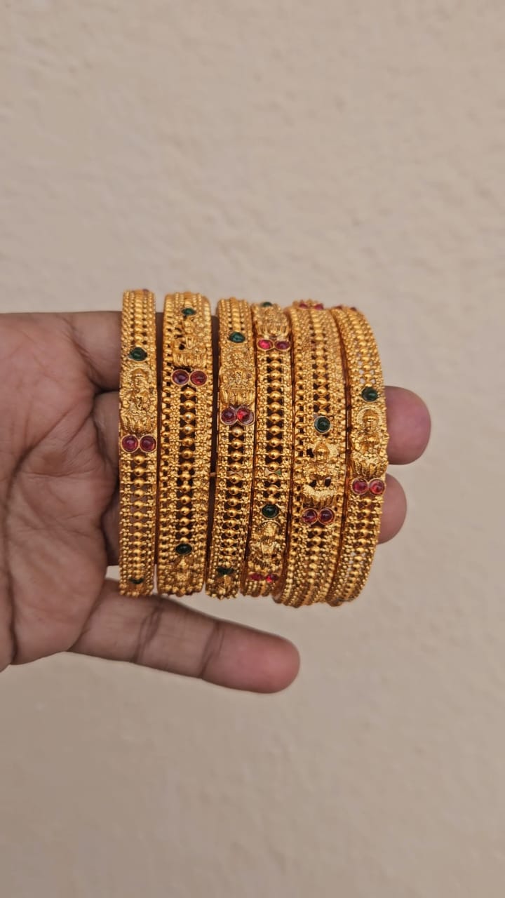 Antique Bangles 2.8 (Set Of Six ) SJ169