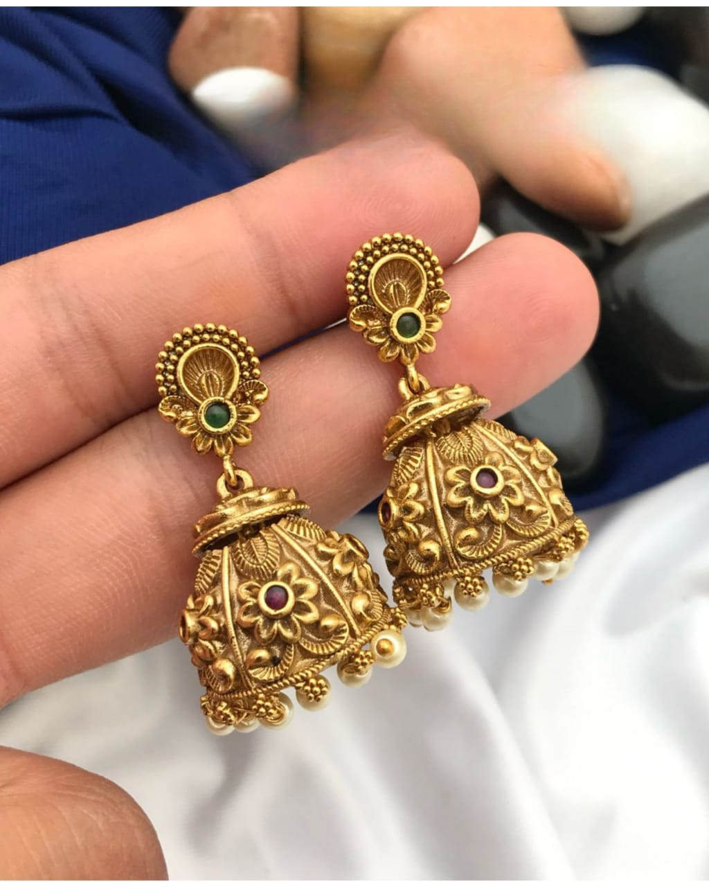 Antique Jhumkas
