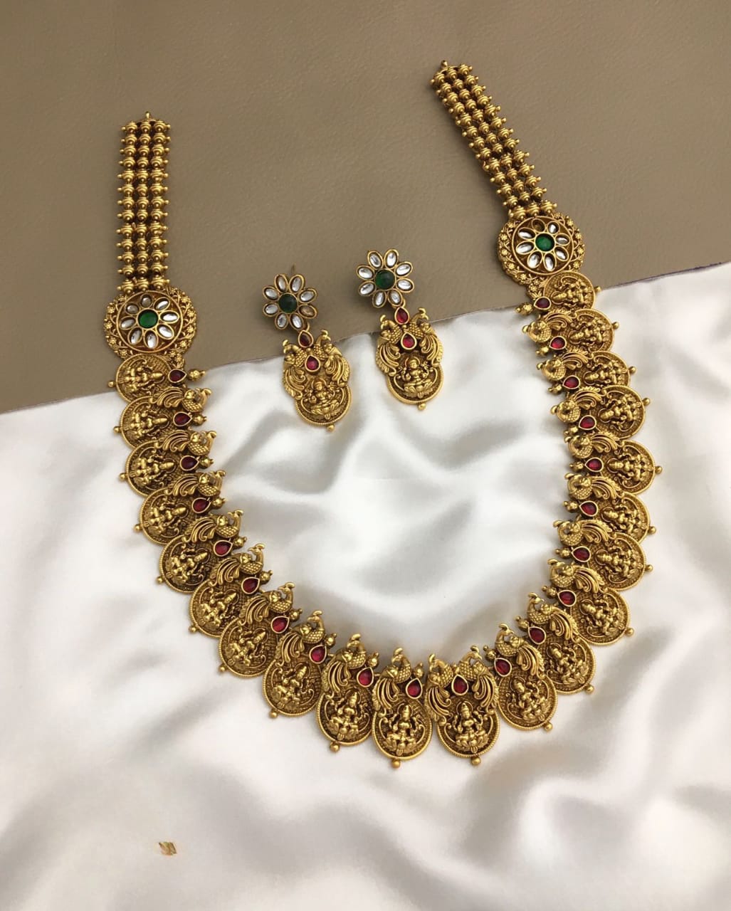 Bridal Lakshmi Haram Set SJ230