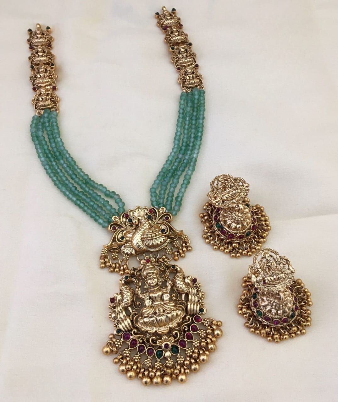Green Beads Birdal Haram