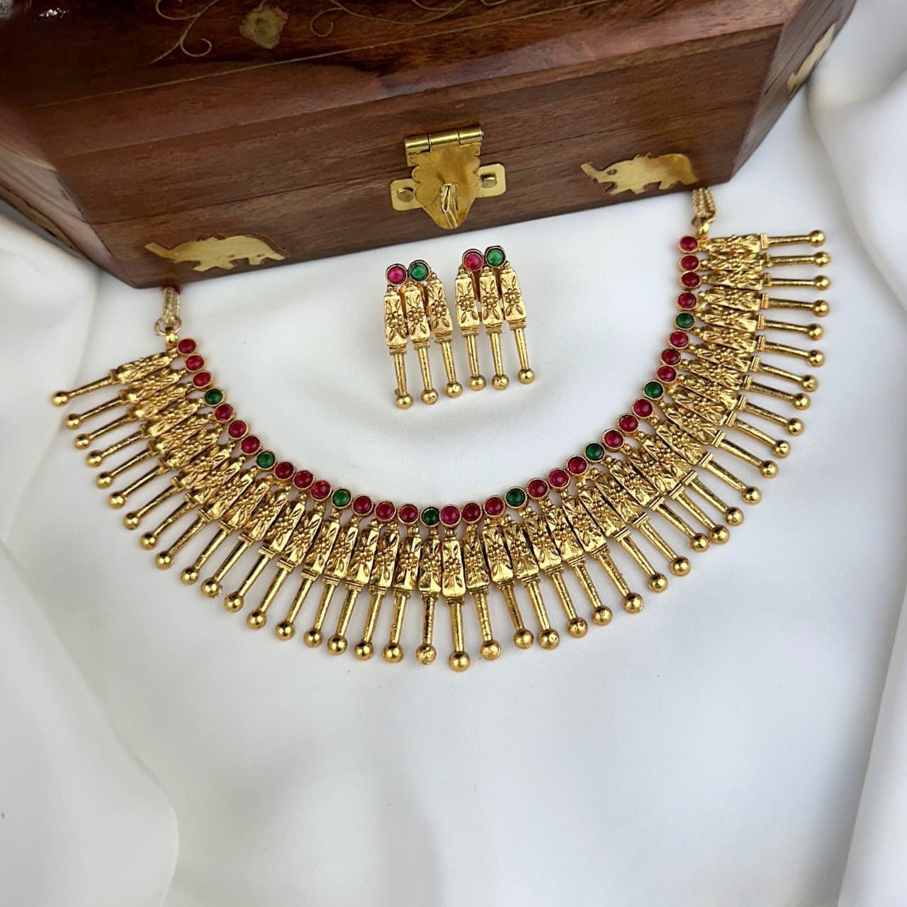 Kerala Model Necklace Set