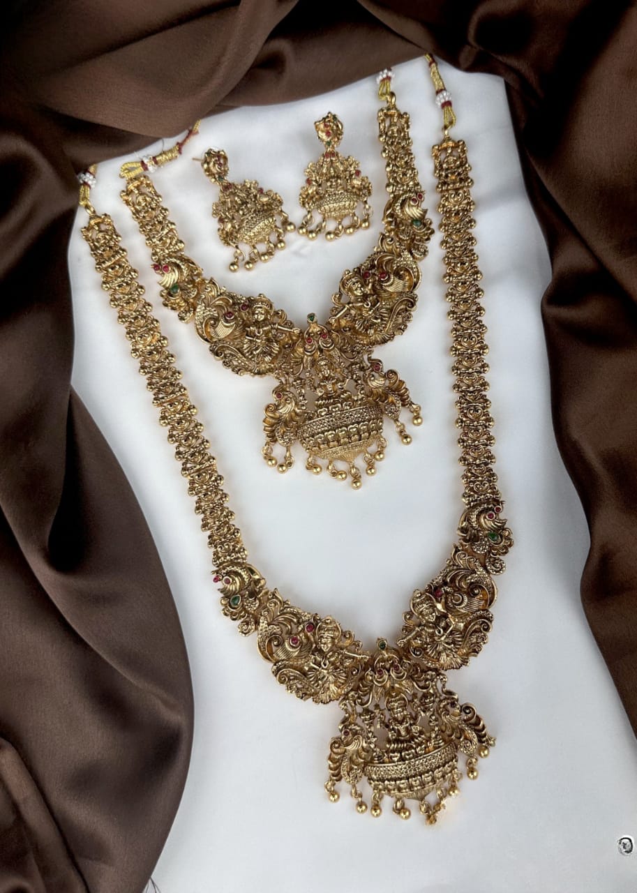 Lakshmi Antique Gold Semi Bridal SJ161