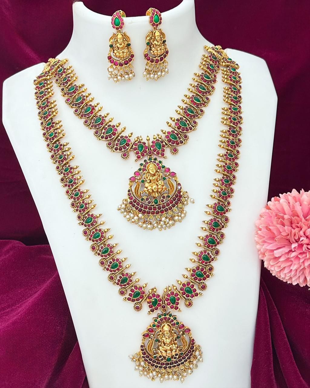 Lakshmi Antique Multi Semi Bridal SJ234