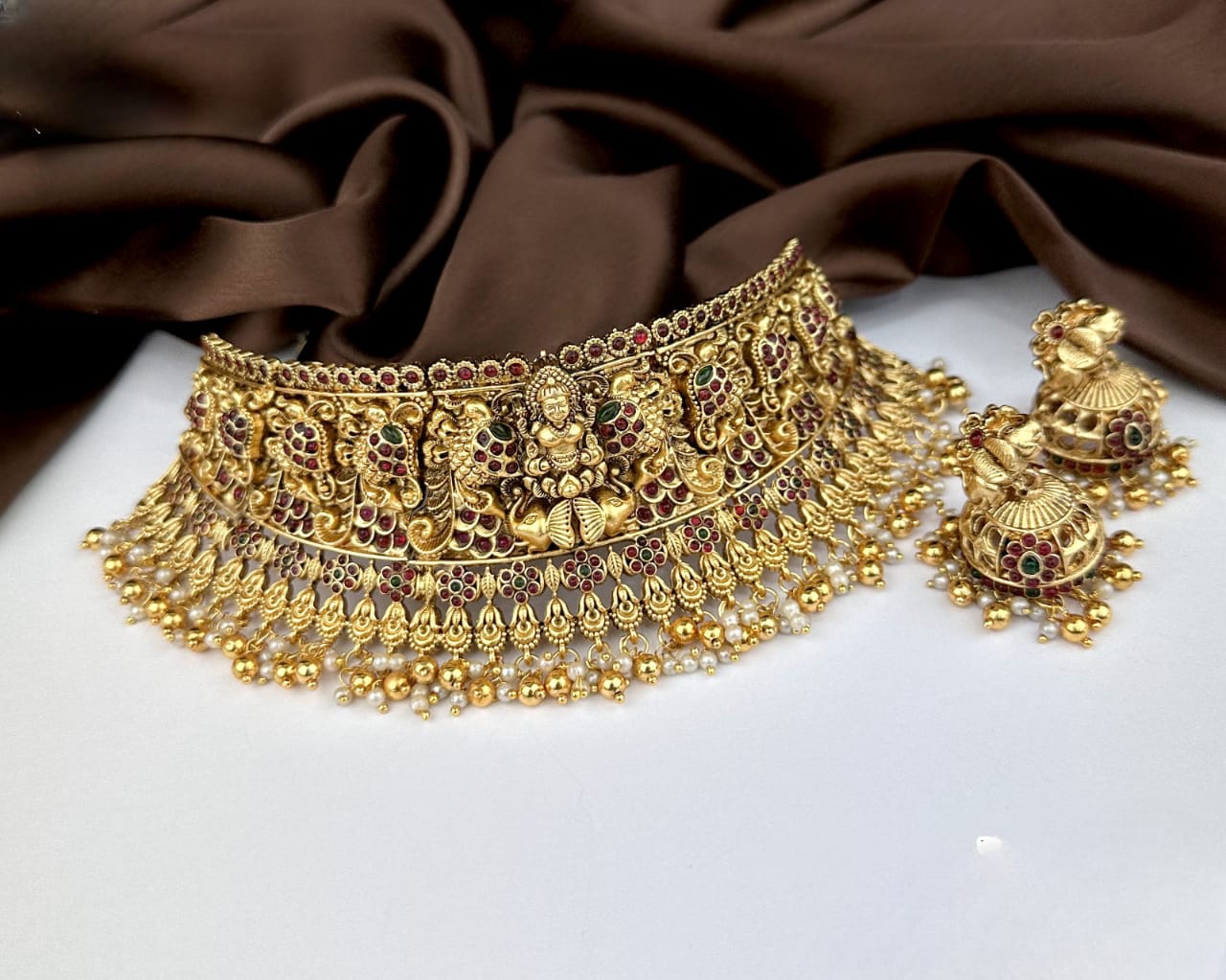 Lakshmi Bridal Multi Choker Set SJ139