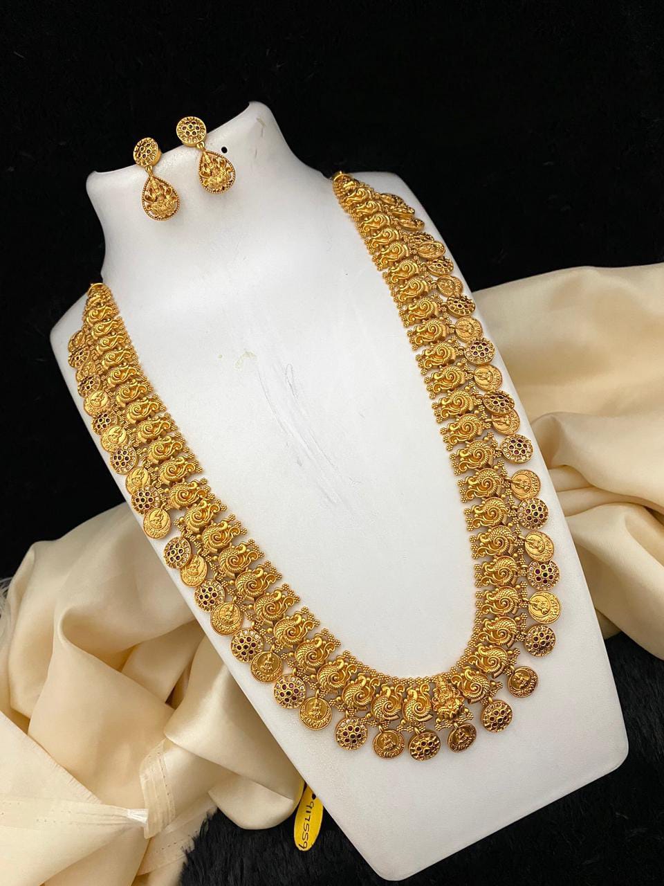 Lakshmi Coin Bridal Haram Set NCJ103