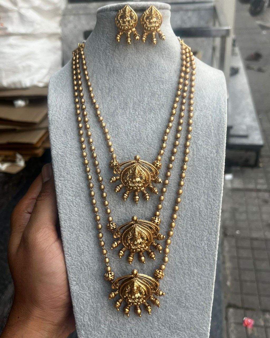 Lakshmi Design Golden Layer Haram HA370