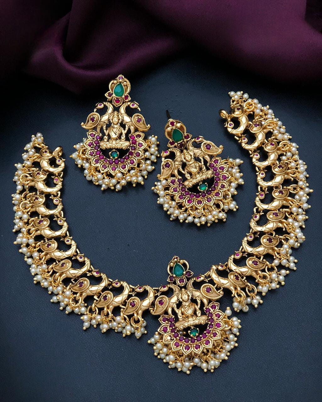 Lakshmi Guttapusalu Bridal Necklace Set ADN2237