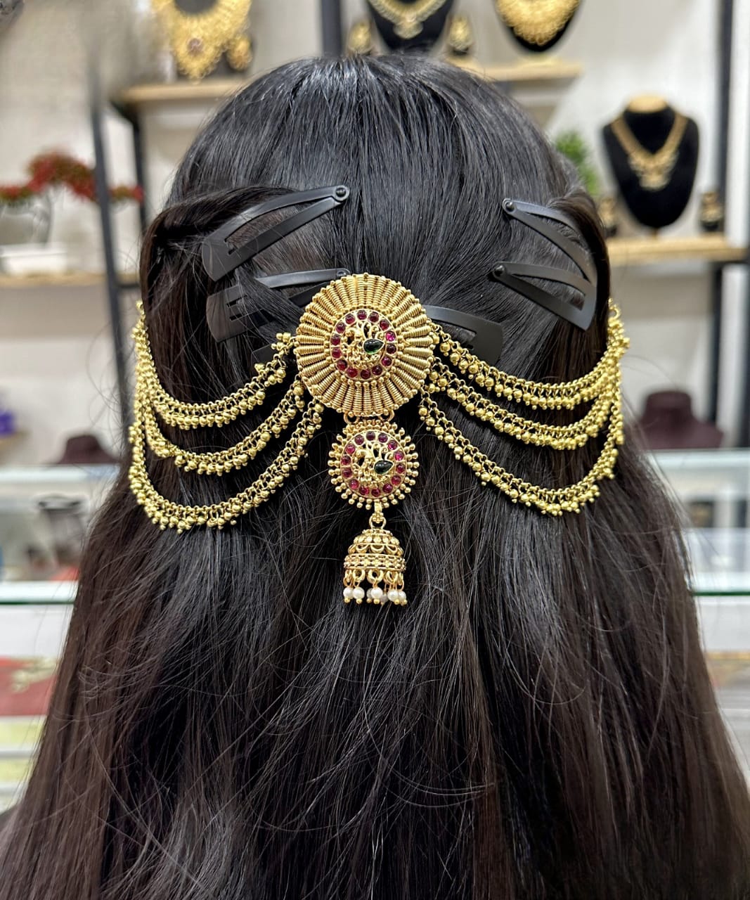 Lakshmi Jada Billa With Side Chain SJ154