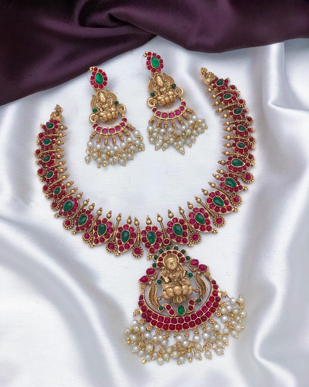 Lakshmi Multi Necklace Set