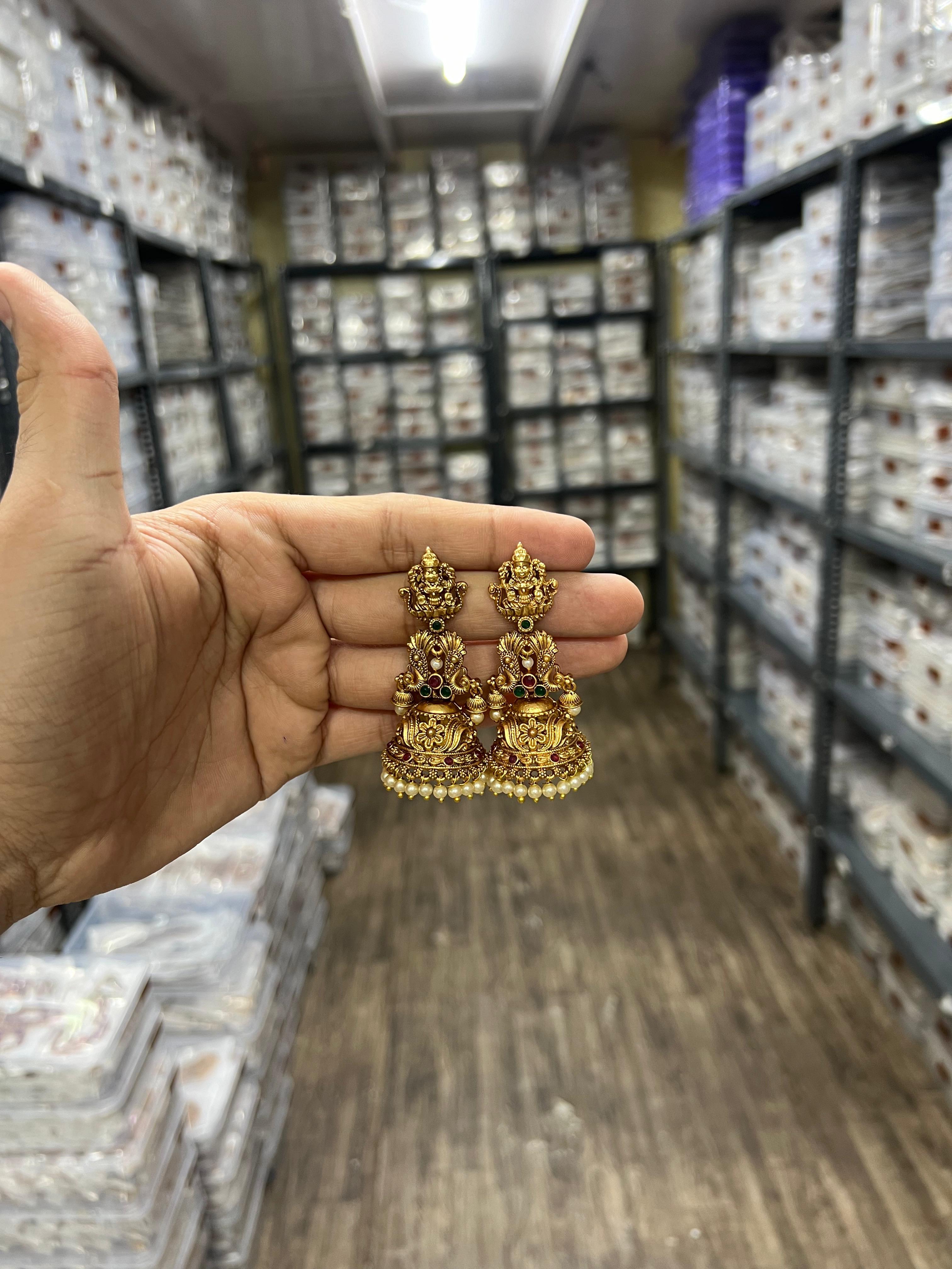 Malabar  Antique Jhumkas SJ275