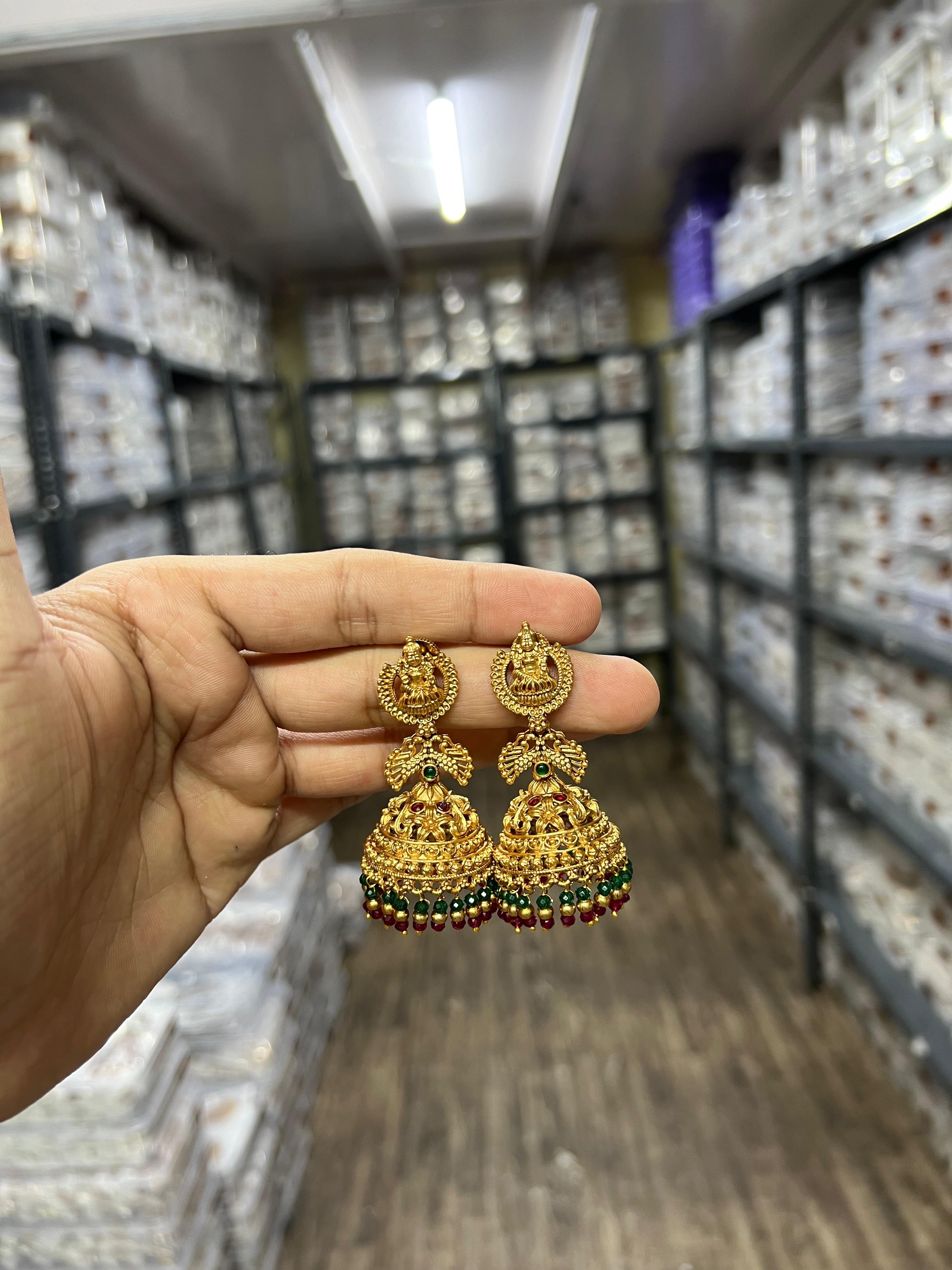 Malabar  Antique Jhumkas SJ276