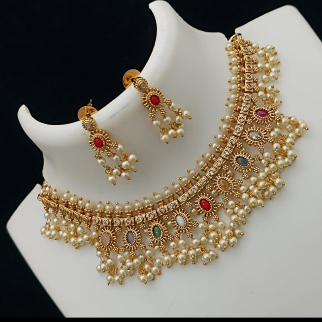 Navaratna Choker Set