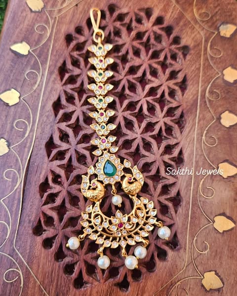 Peacock Antique Tikka SJ199