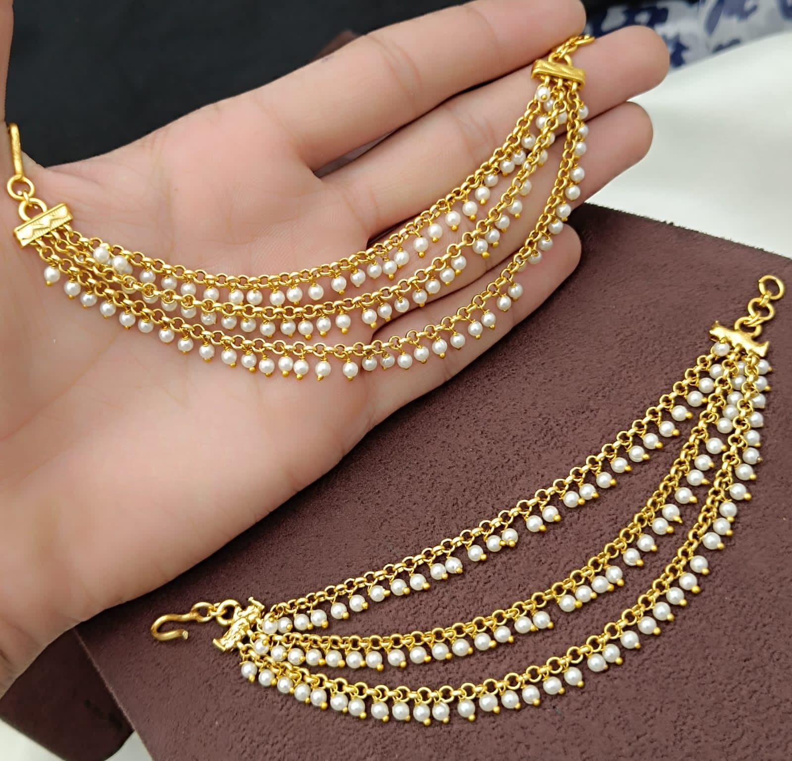 Pearl Layer EarChain Es102