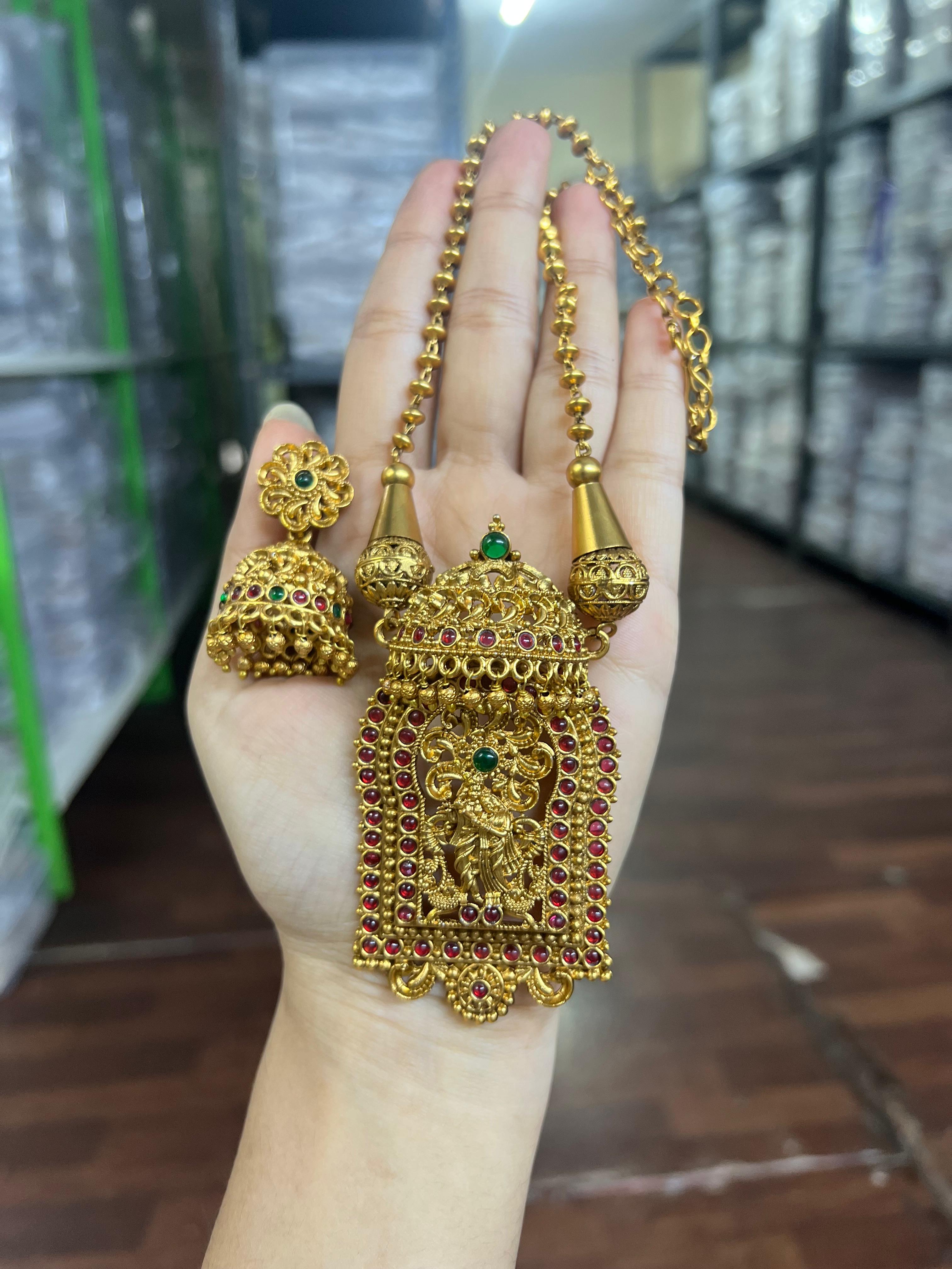 Radha Krishna Chain Set SJ273