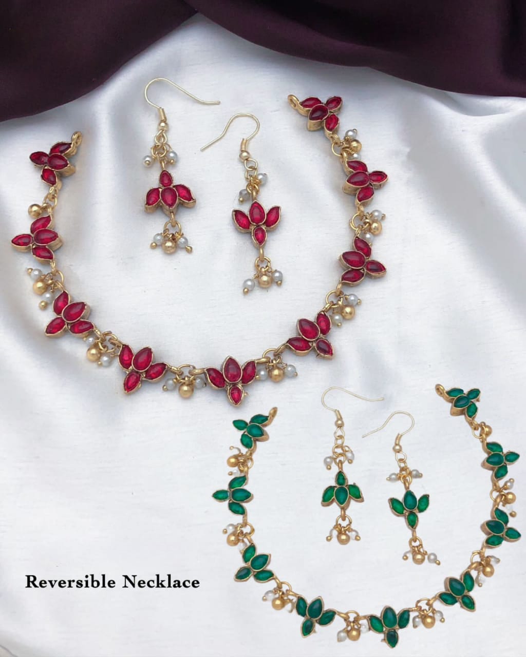 Reversible Necklace Set