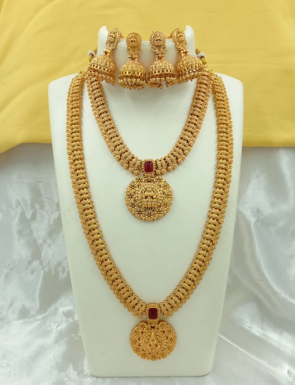 Traditional GoldAlike  Red Combo Set AJK5664