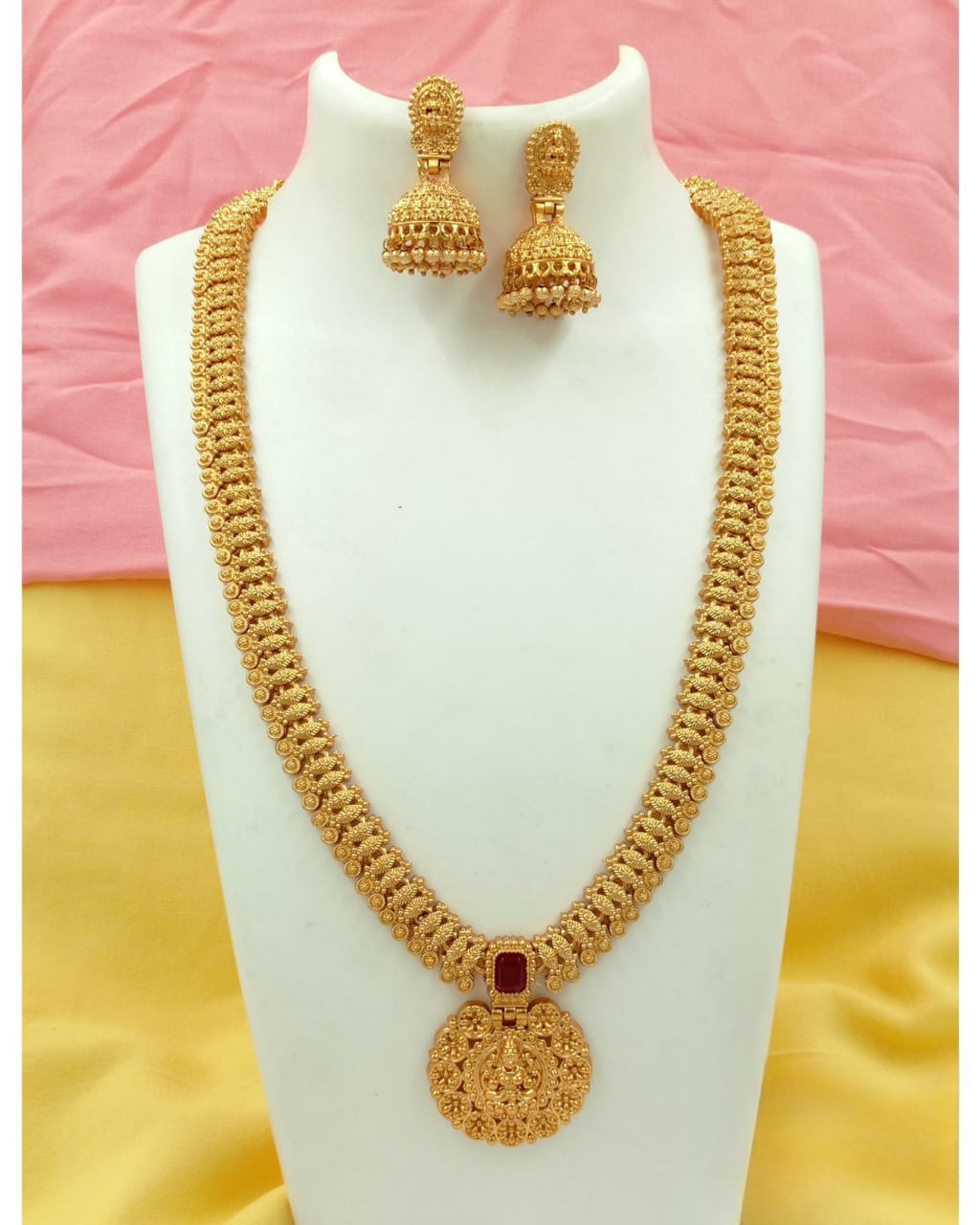 Traditional GoldAlike Red Haram Set