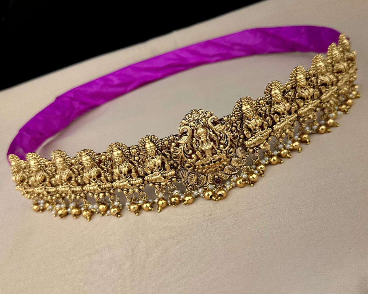 Antique Lakshmi Bridal Hip Belt  SJ194